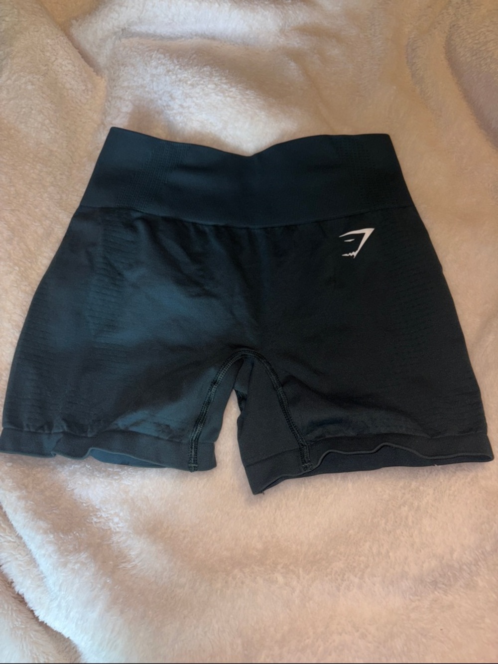 Gymshark Black Seamless High-Waist Bike Shorts